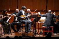 Avital, Piovano e gli Archi di Santa Cecilia. Crediti Musacchio, Iannello e Pasqualini